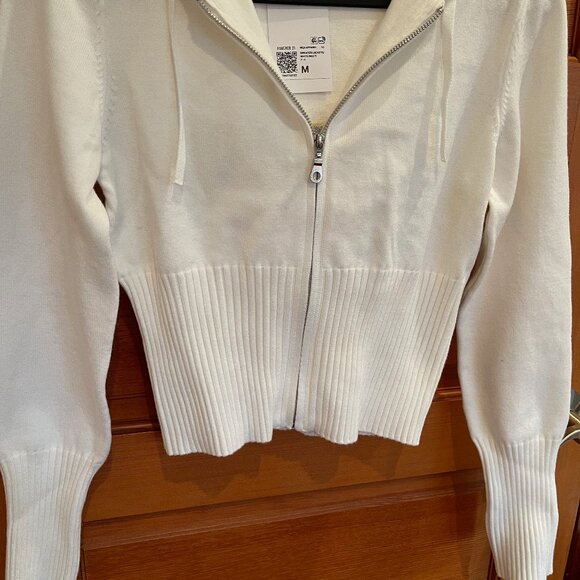 PRICED TO SELL - See Description for details — RARE Cropped Hooded Sweater - Picture 6 of 11